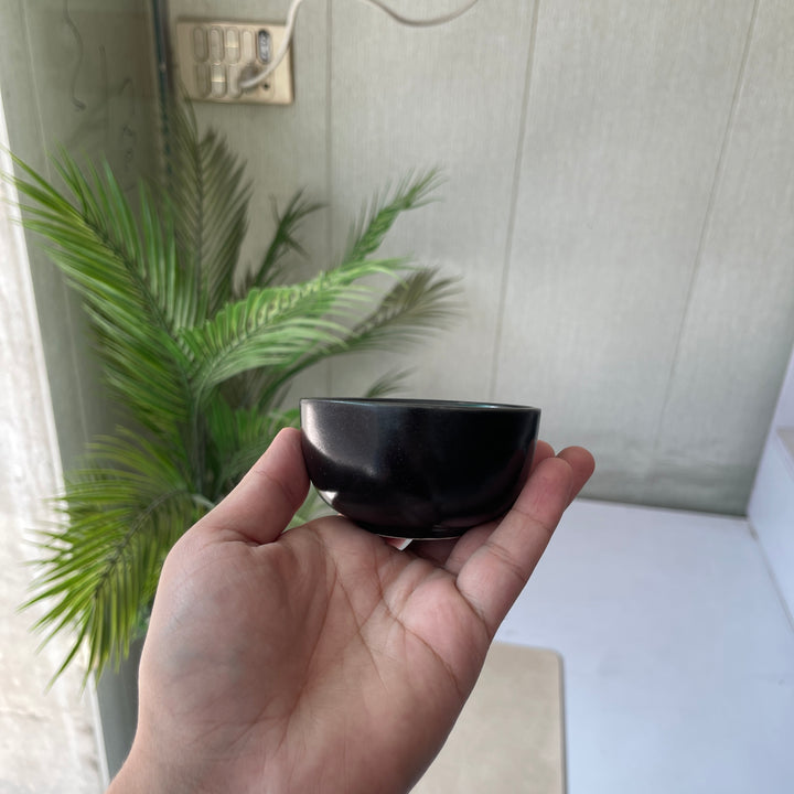 Leftover Round Sauce Ramekin Large 4cm Height x 8cm Width ( Noir )