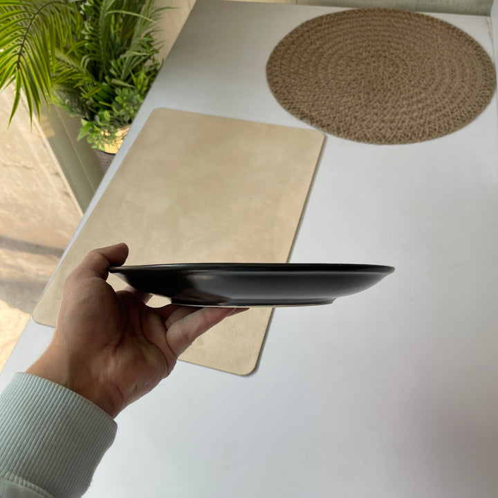 Leftover 8.5 inch Rimless Plate ( Noir )