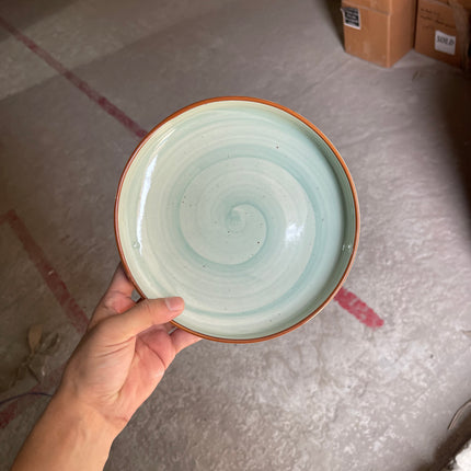 Leftover 8 inch Classic Bowl ( Teal Colorline )