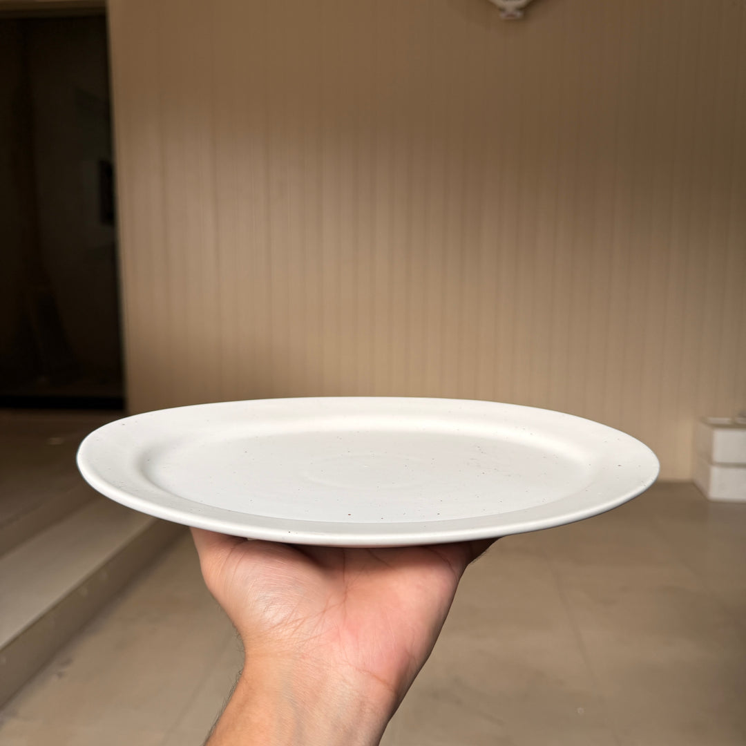 leftover 11 inch Rice Dish with Rim ( Snow Cocoa )