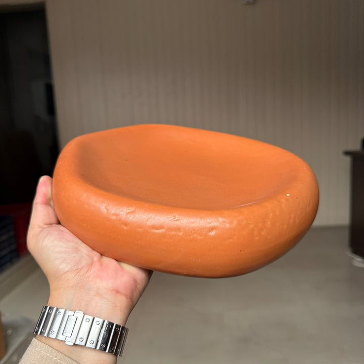 Leftover Aura Plate ( Terracotta matte )