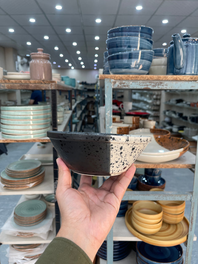 Leftover 7 inch V Shaped Bowl ( Eclipse )