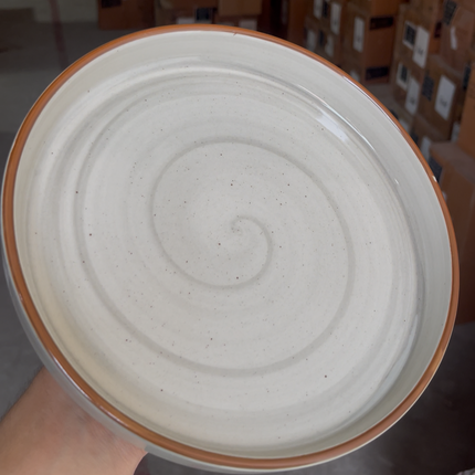 Leftover 8 inch Classic Plate ( Grey Colorline )