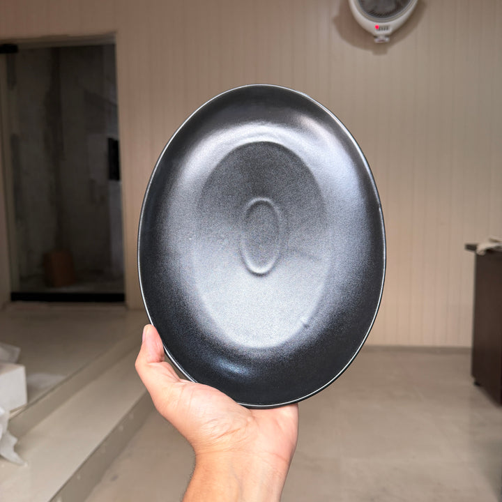 Leftover 11 inch Rimless Rice Dish ( Noir )