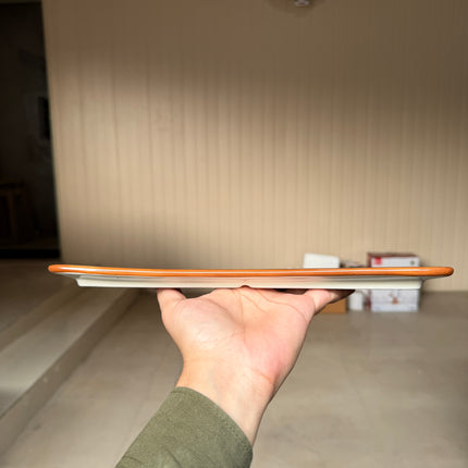 Leftover 12"x5" Flat Serving Platter ( Peacock Green Colorline )