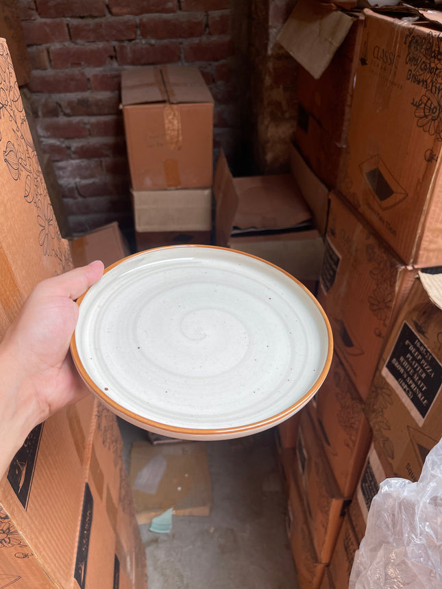 Leftover 8 inch Lite Classic Plate ( Grey Colorline )