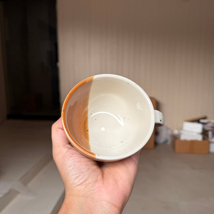 Leftover D Handle Coffee Cup Small ( Sandstorm Series ) ( 220 ml )