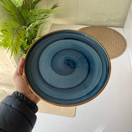 Leftover 10 inch Lite Classic Plate ( Cobalt Blue Colorline )