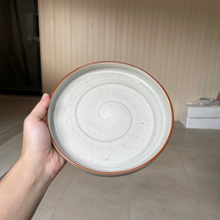 Leftover 8 inch Classic Plate ( Ash )