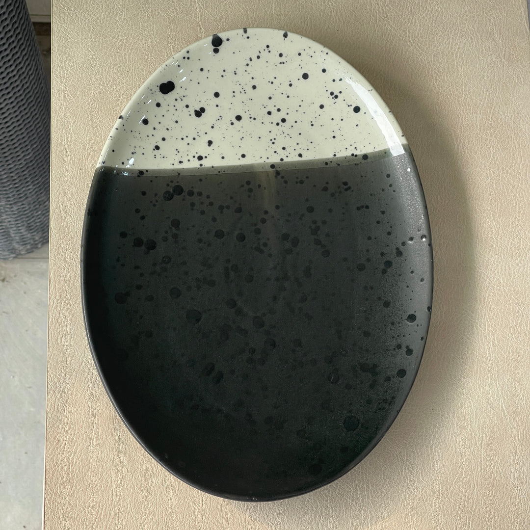 11 inch Rimless Rice Dish ( Eclipse )