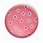 10 inch Classic Plate ( Pink Matte Floral )