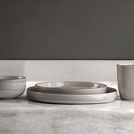 Breakfast Set ( Grey colorline )