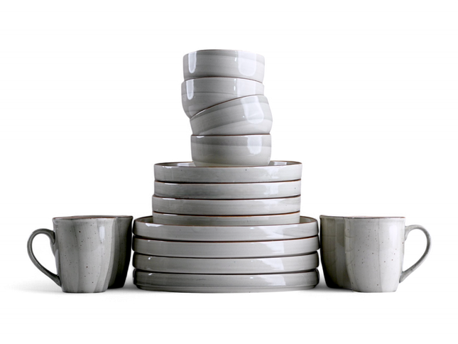 Breakfast Set ( Grey colorline )