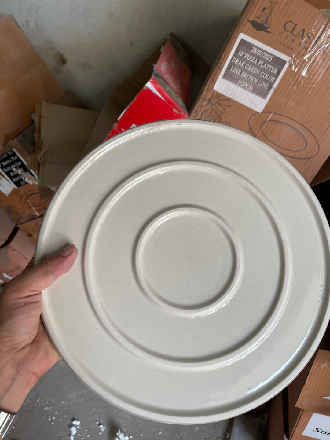 Leftover 12 inch Classic Plate ( Ash )