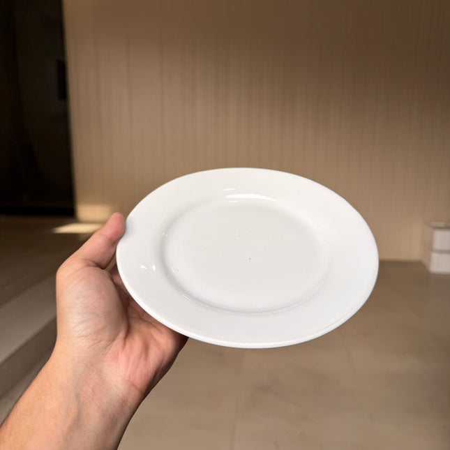 Leftover 7 inch flat plate ( Glossy White )