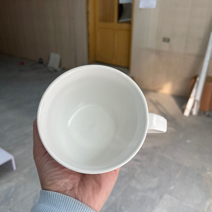 Leftover D Handle Coffee Cup Large ( Snow Cocoa ) ( 330 ml )