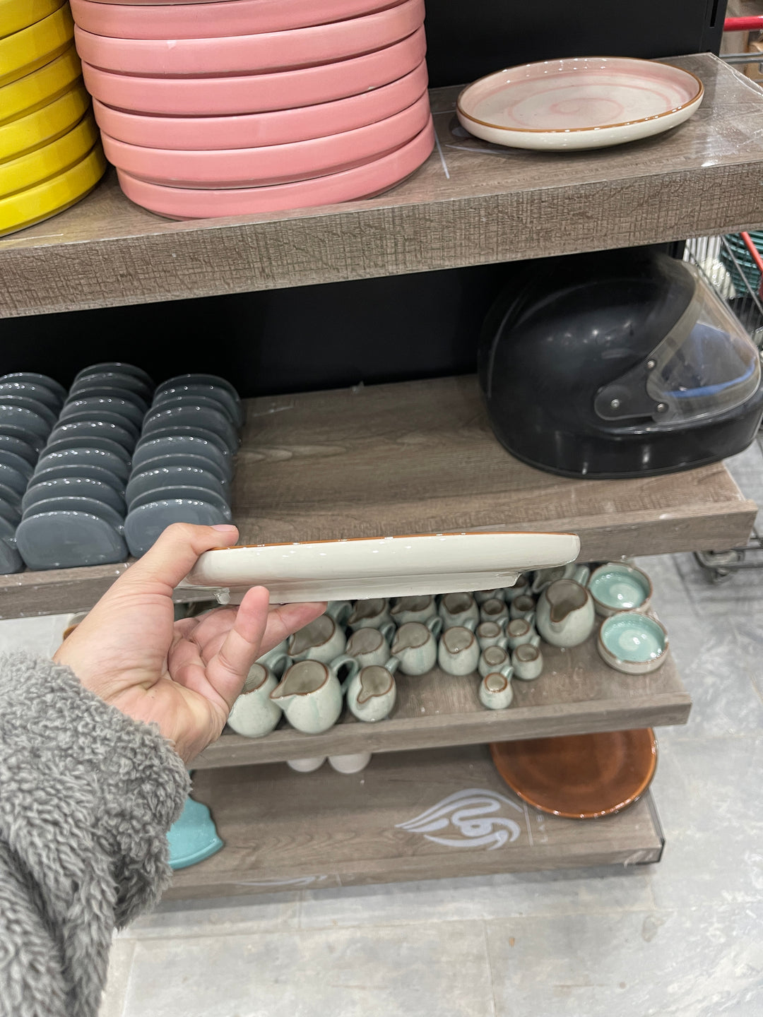 Leftover 10 inch Lite Classic Plate ( Breeze )