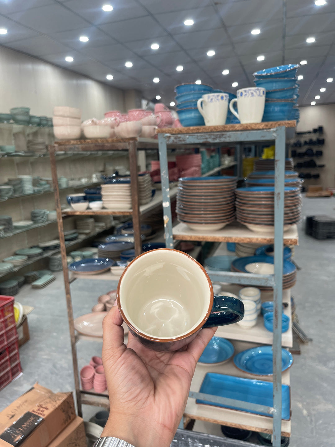 Leftover 005 Mug ( Peacock Green Colorline ) ( 350 ml )