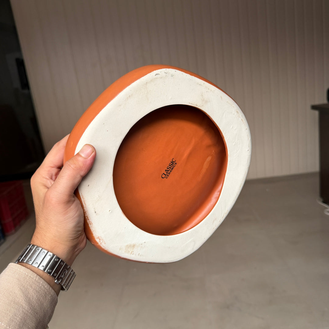 Leftover Aura Plate ( Terracotta matte )