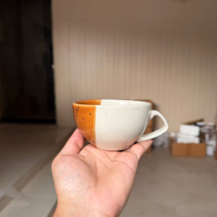 Leftover D Handle Coffee Cup Small ( Sandstorm Series ) ( 220 ml )