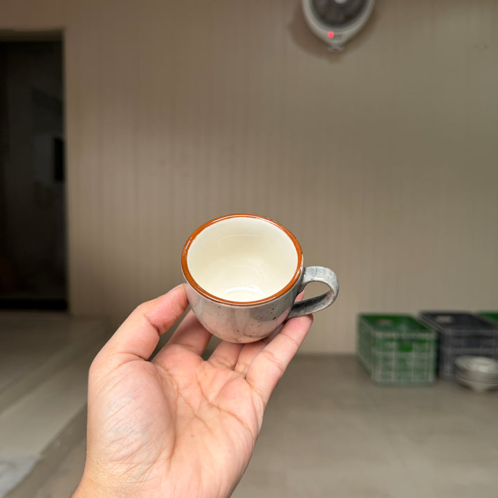 Leftover Espresso Cup ( Ash ) ( 120 ml ) ( Set of 6 )