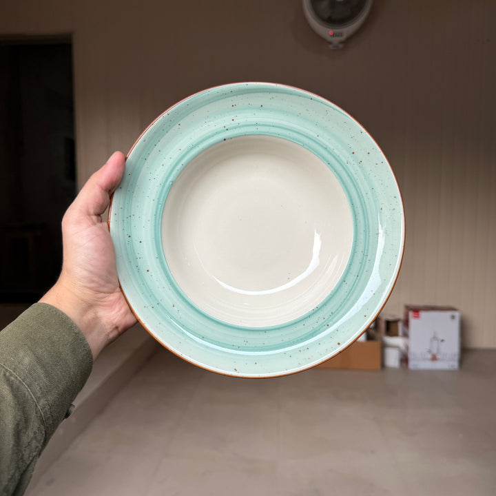 Leftover 9 inch Deep wide Plate ( Breeze )