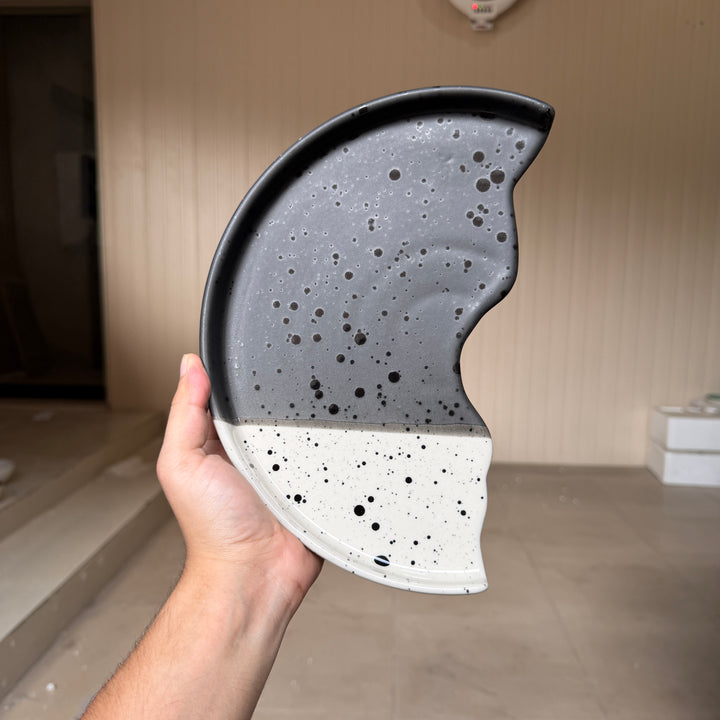 Leftover 10 inch Half Classic Plate ( Eclipse )
