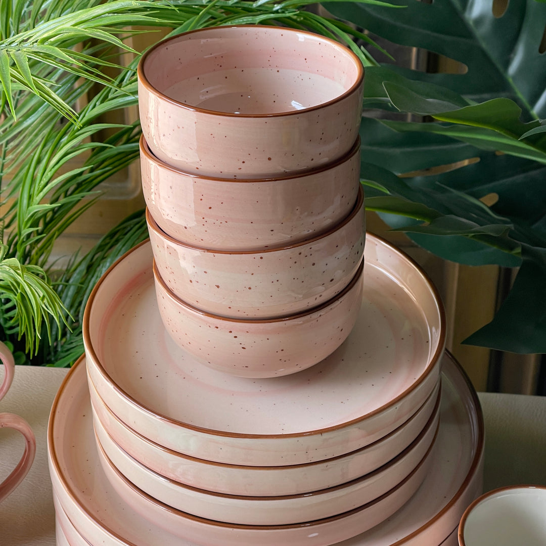 4-Person 16-Piece Breakfast Set ( Rosewater )