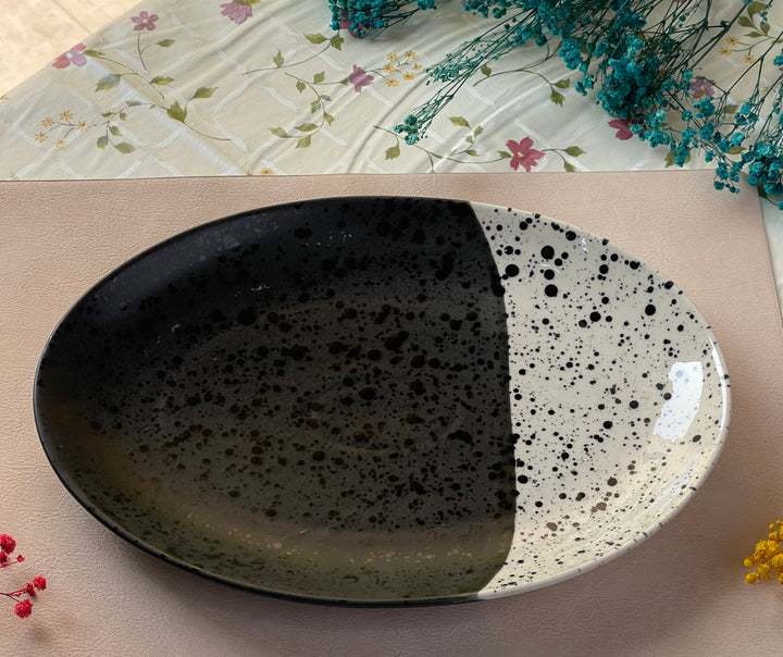 13 inch Rimless Rice Dish ( Eclipse )