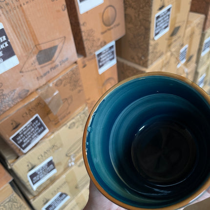 Leftover 4.5" NV Bowl ( Peacock Green Colorline )
