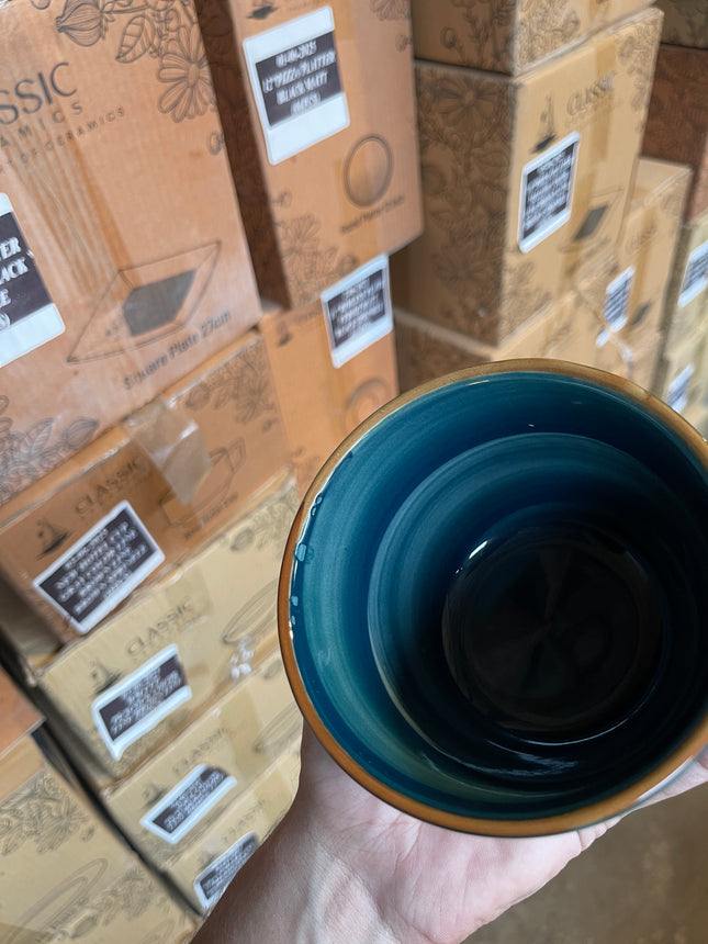 Leftover 4.5" NV Bowl ( Peacock Green Colorline )
