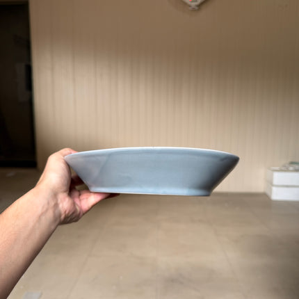 Leftover 15"x 8.5" German Platter ( Grey Matte with Black Specks )