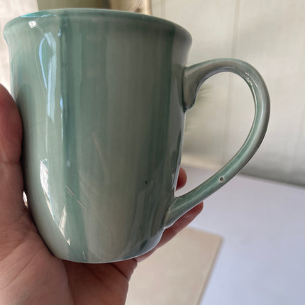 Leftover 005 Mug ( Teal Colorline with teal rim ) ( 350 ml )