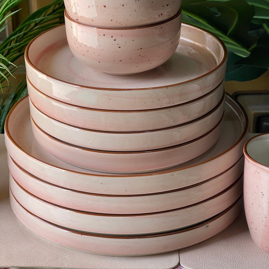 4-Person 16-Piece Breakfast Set ( Rosewater )