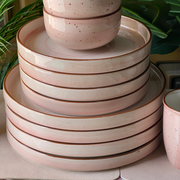 4-Person 16-Piece Breakfast Set ( Rosewater )