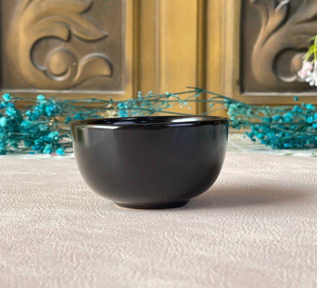 Round Ramekin Large ( Textured Black Matte )