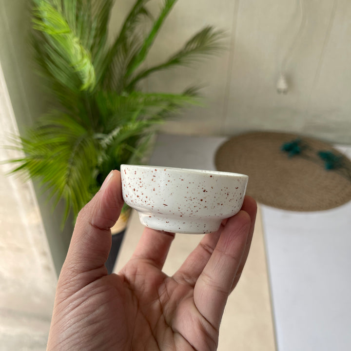 Leftover Round Sauce Ramekin Small ( Snow Cocoa )
