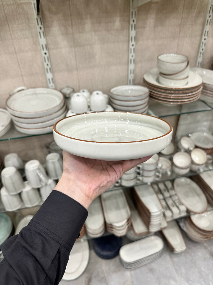 Leftover 8 inch Deep Classic Plate ( Ash )