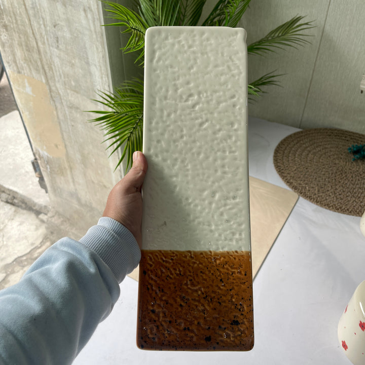 Leftover 15.5" x 6" Flat Rectangular Slab ( Sandstorm Series )