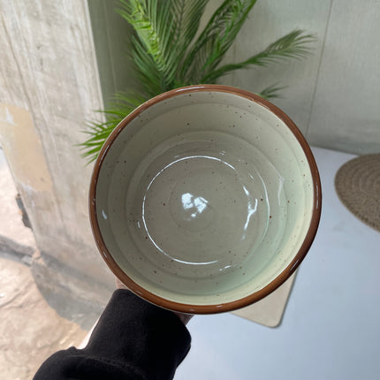 Leftover 6 inch Curved Cut Bowl ( Grey Colorline )