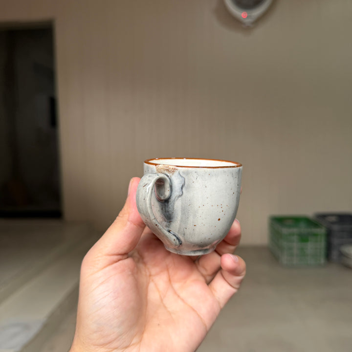 Leftover Espresso Cup ( Ash ) ( 120 ml ) ( Set of 6 )