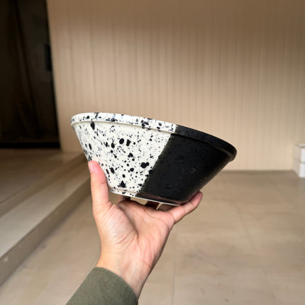 Leftover 9 inch V Shaped Bowl ( Eclipse )