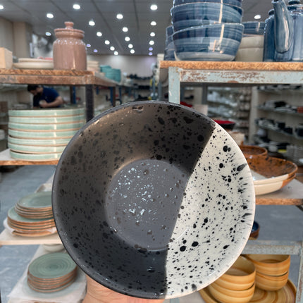 Leftover 7 inch V Shaped Bowl ( Eclipse )