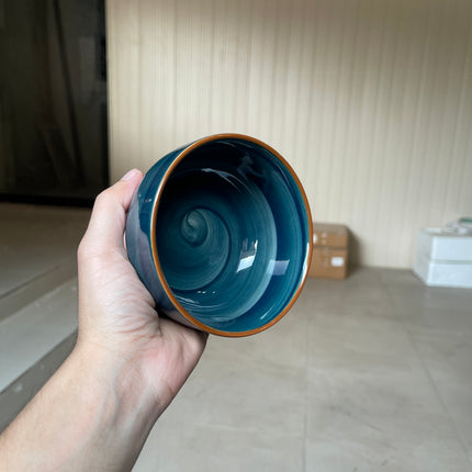 Leftover 4.5 inch Single Serving Bowl ( Peacock Green Colorline )