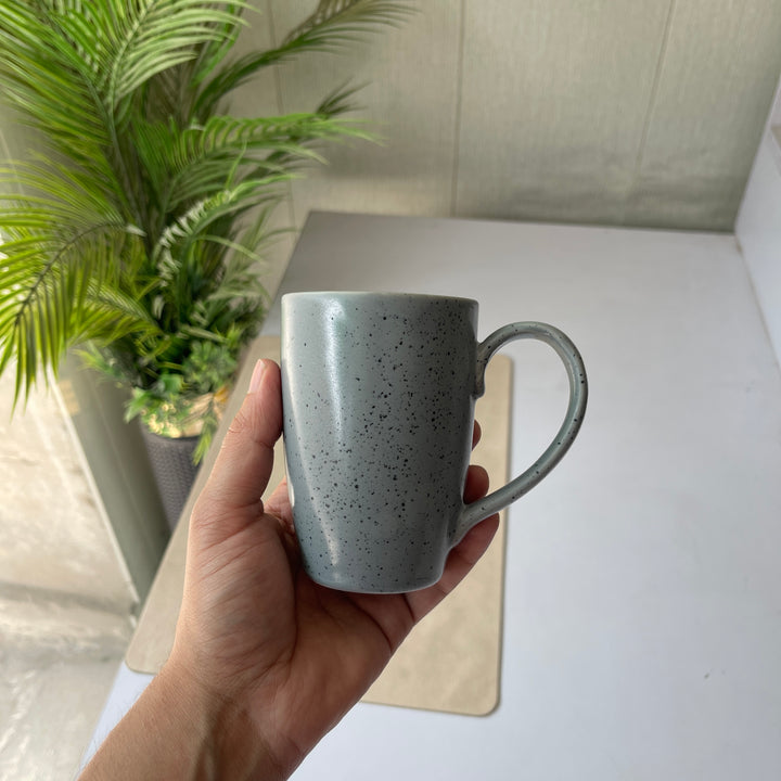 Leftover 009 Mug ( Grey Matte with black specks ) ( 360 ml )