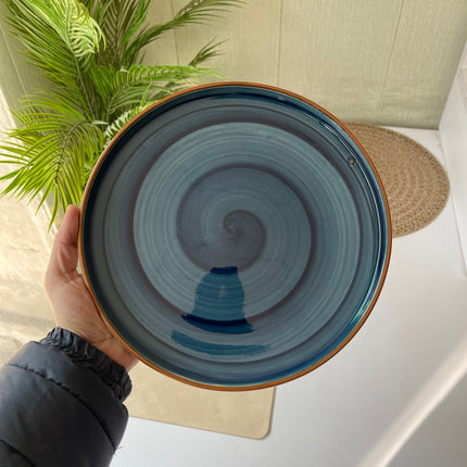 Leftover 10 inch Lite Classic Plate ( Cobalt Blue Colorline )