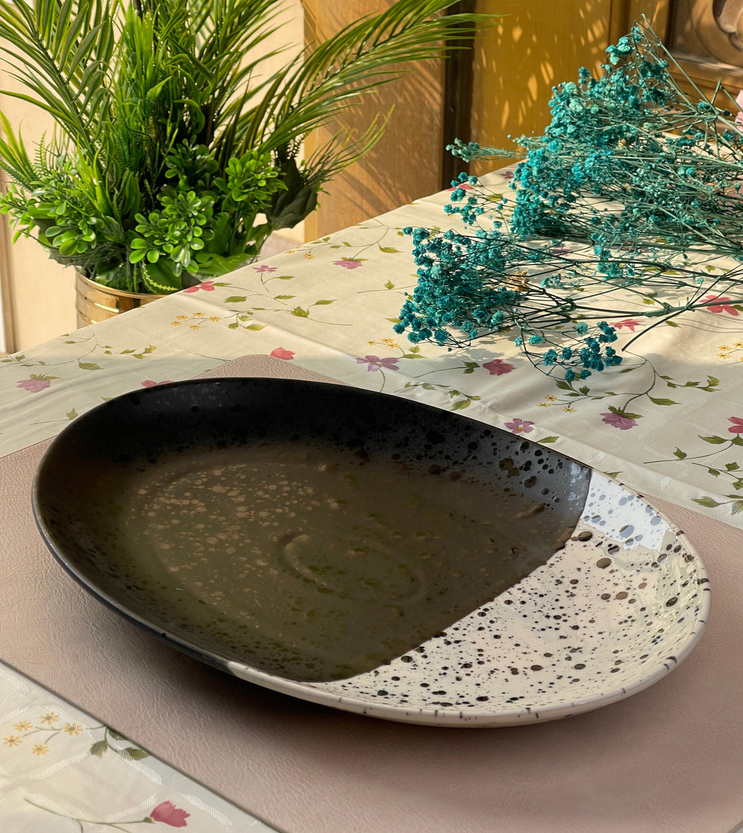 13 inch Rimless Rice Dish ( Eclipse )