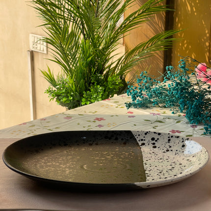13 inch Rimless Rice Dish ( Eclipse )