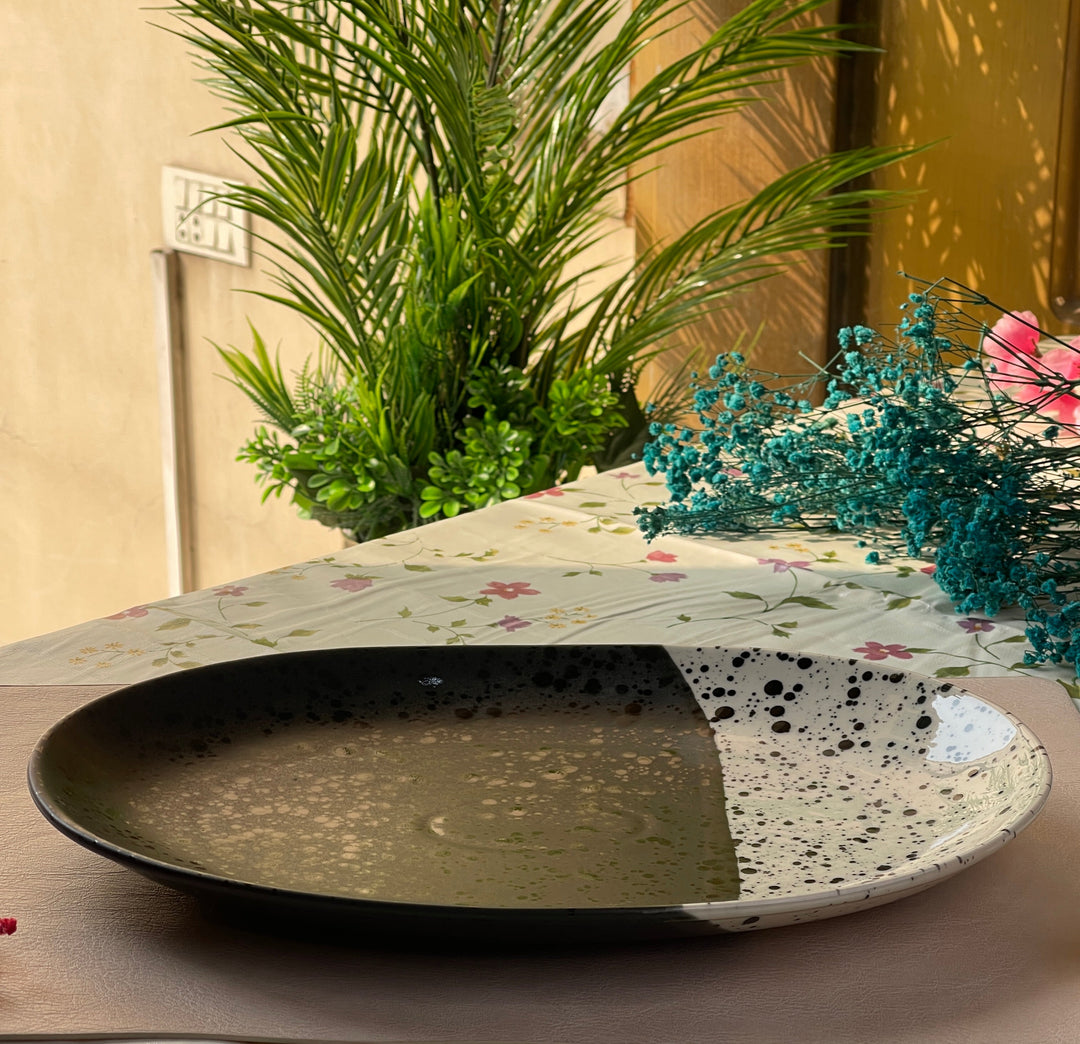 13 inch Rimless Rice Dish ( Eclipse )