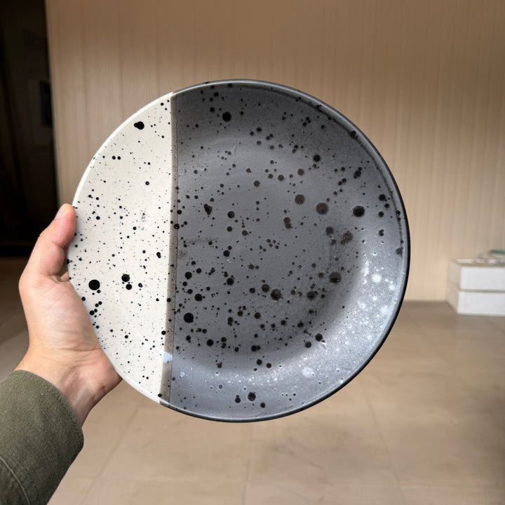 Leftover 10 inch Rimless Plate ( Eclipse )